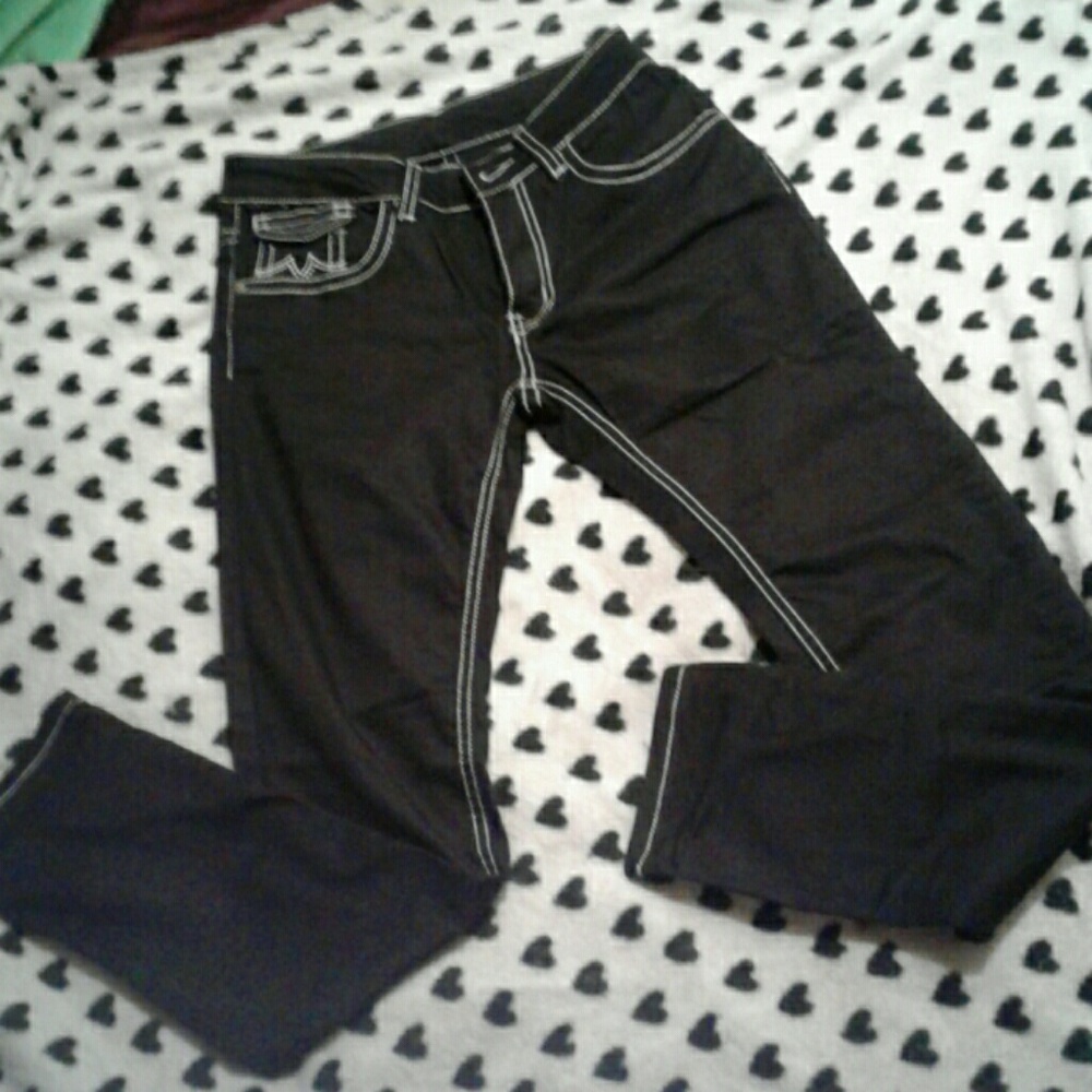 Black skinny jeans